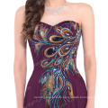 Großhandel plus Größe bodenlangen Schatz Appliqued reifen sexy Meerjungfrau Abendkleid Kleid CL6168-2 #